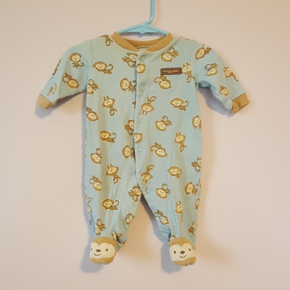 0-3 Months Boys Pajamas